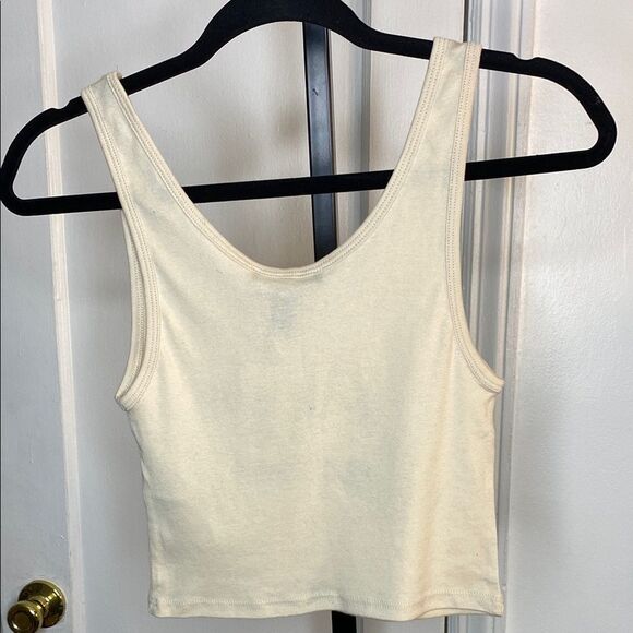 Palm Springs Taupe/Black Tank Top - Picture 3 of 3